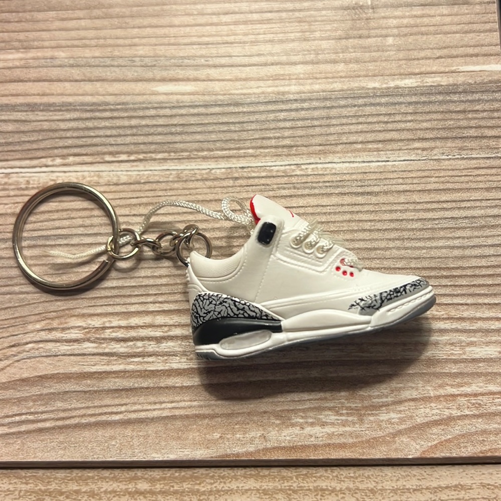 Jordan 3 keychain